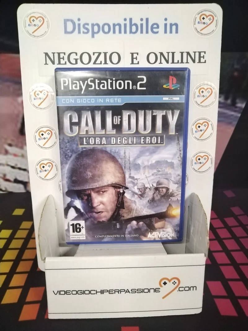 Call of Duty L’Ora degli Eroi PS2 (usato)(versione italiana)