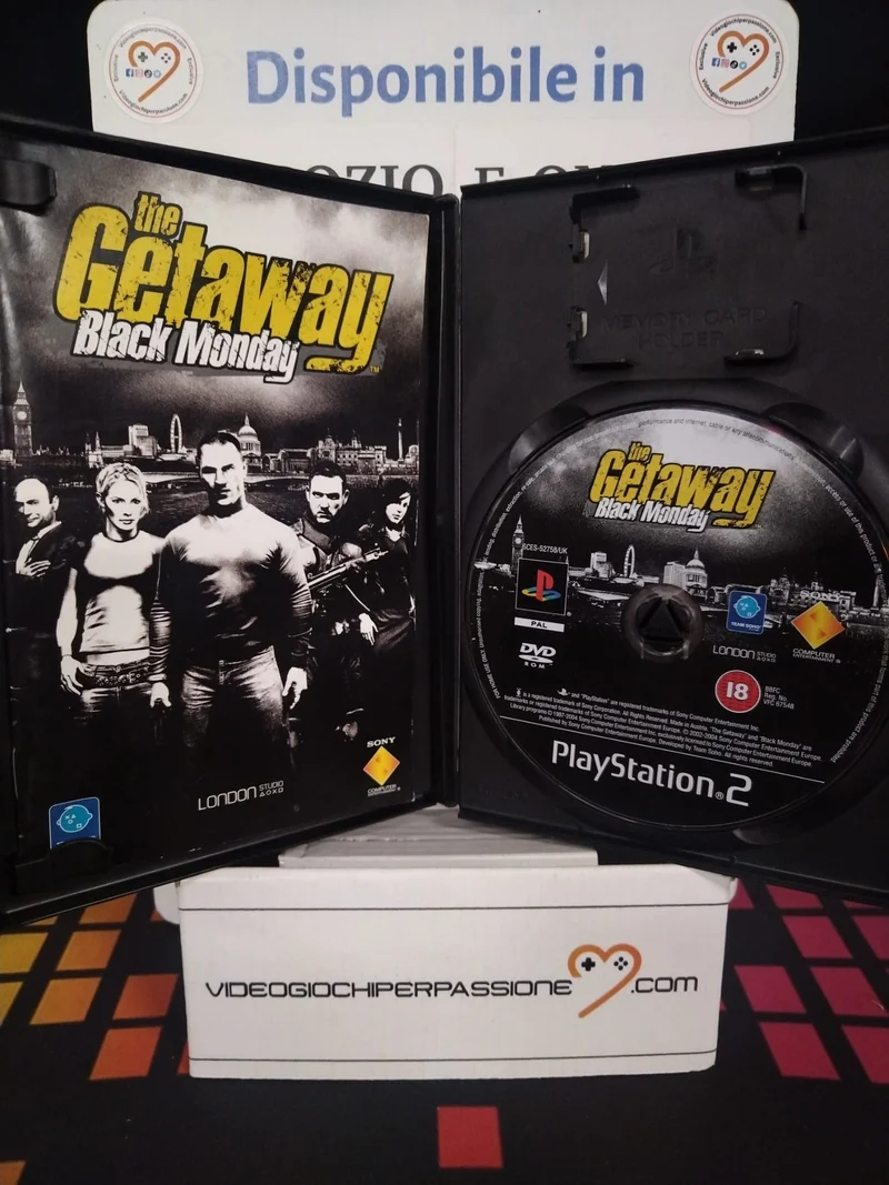 The Getaway: Black Monday PS2 (usato)(versione europea)