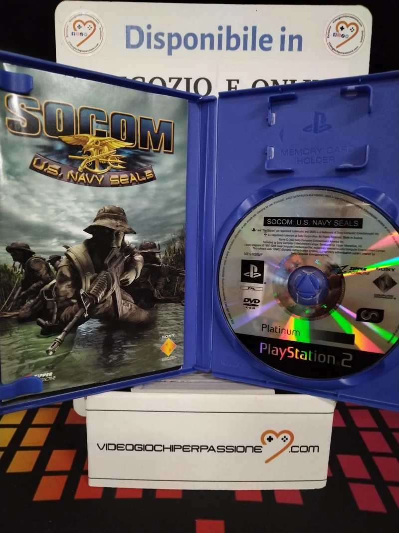 Socom U.S Navy Seals Playstation 2 (usato)(versione italiana)