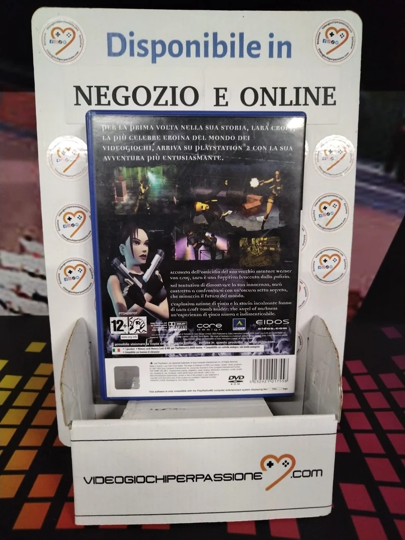 Lara Croft Tomb Raider The angel of darkness Ps2 (usato)(ver. italiana)