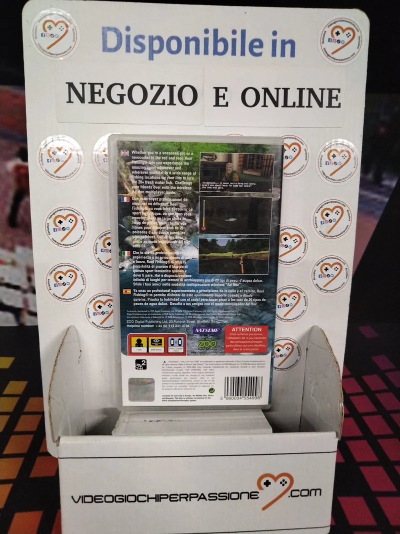 Reel Fishing The Great Outdoors PSP (usato)(ver. europea)