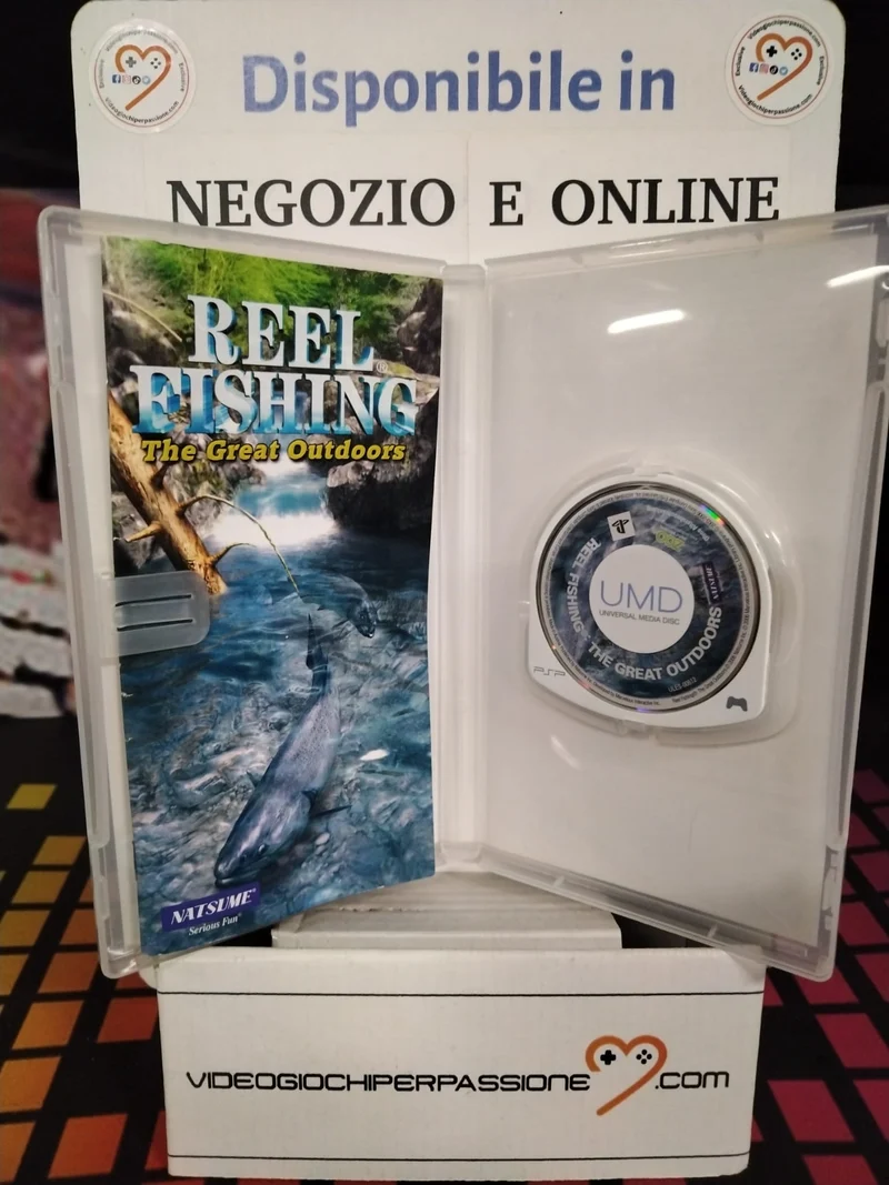 Reel Fishing The Great Outdoors PSP (usato)(ver. europea)