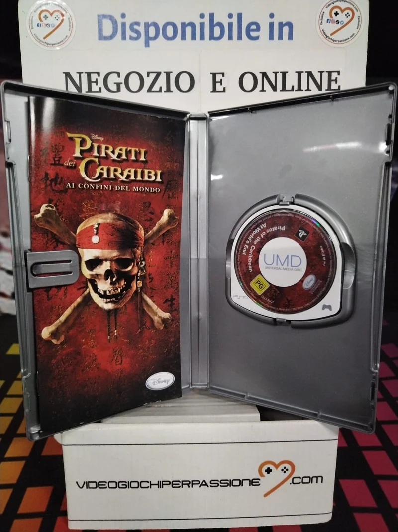Disney Pirati dei Caraibi: Ai confini del mondo PSP (usato)(ver. italiana)
