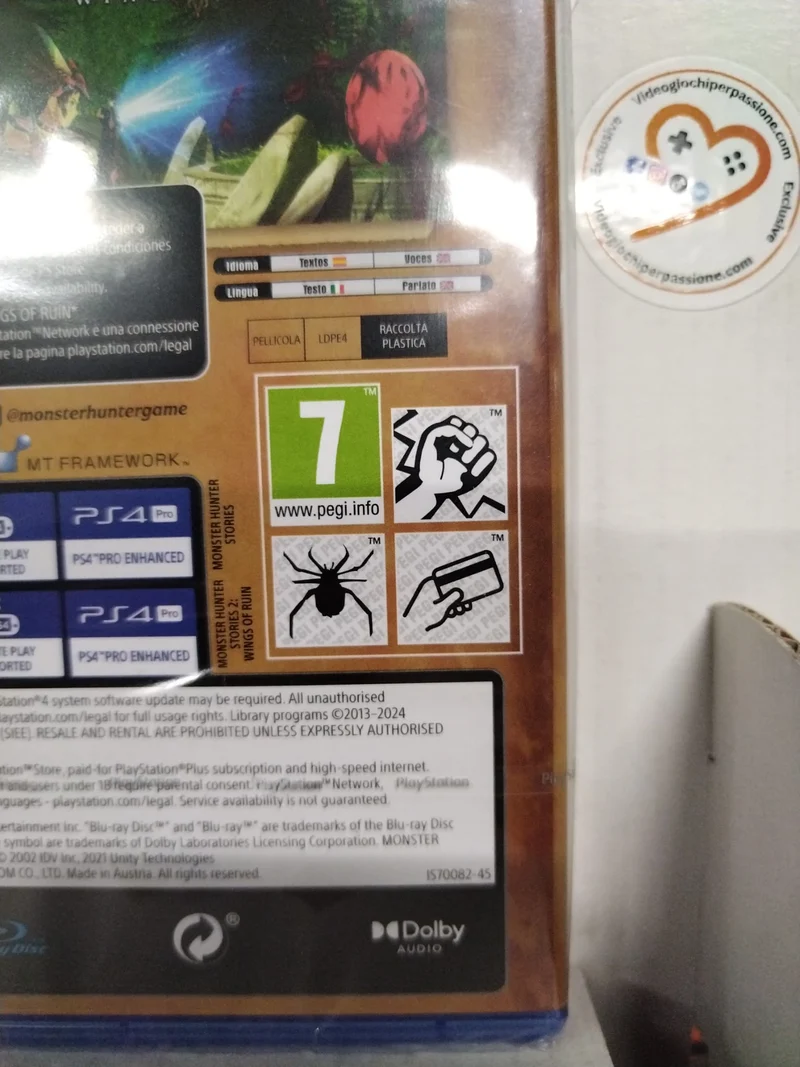 Monster Hunter Stories Collection PS4 (Versione ita. spa.)