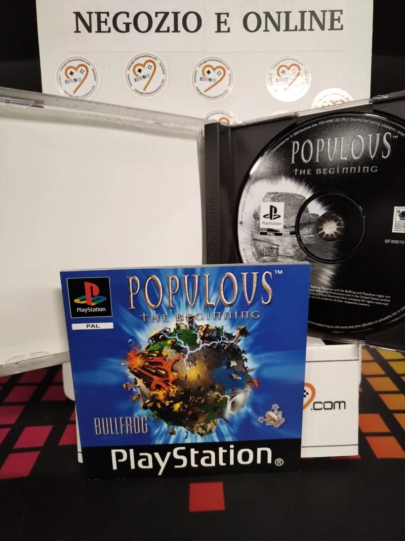 Populous: The Beginning Playstation 1 (usato garantito)