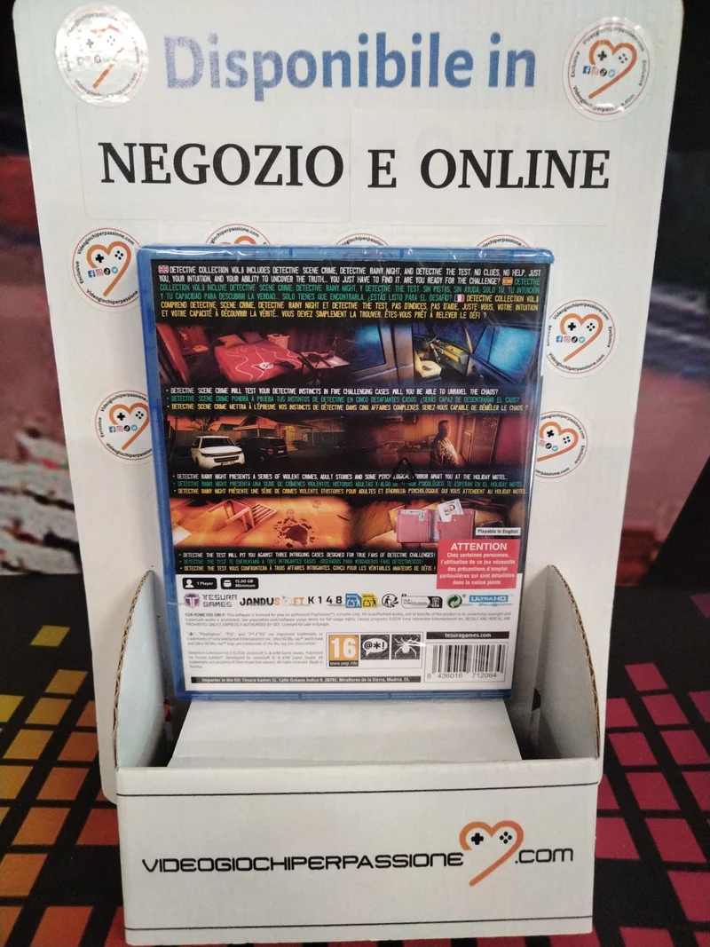 Detective Collection Vol. II Playstation 5 Edizione Europea