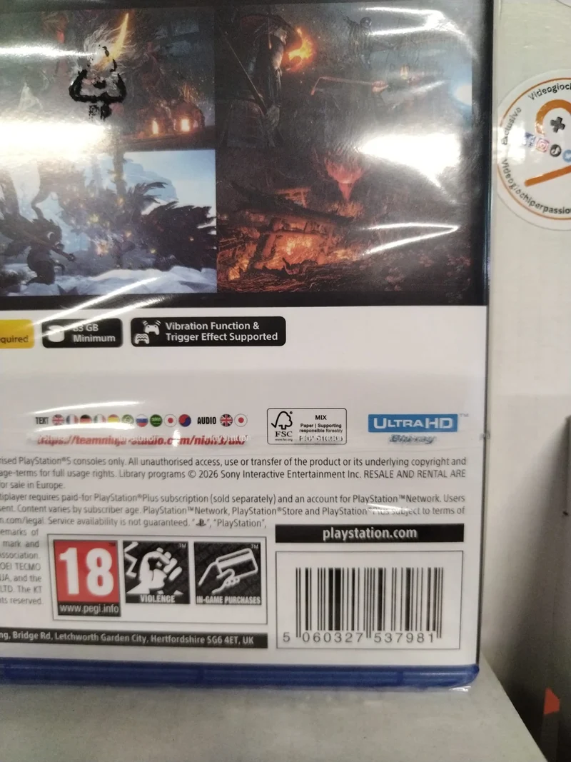 Nioh 3 Playstation 5 Versione Europea