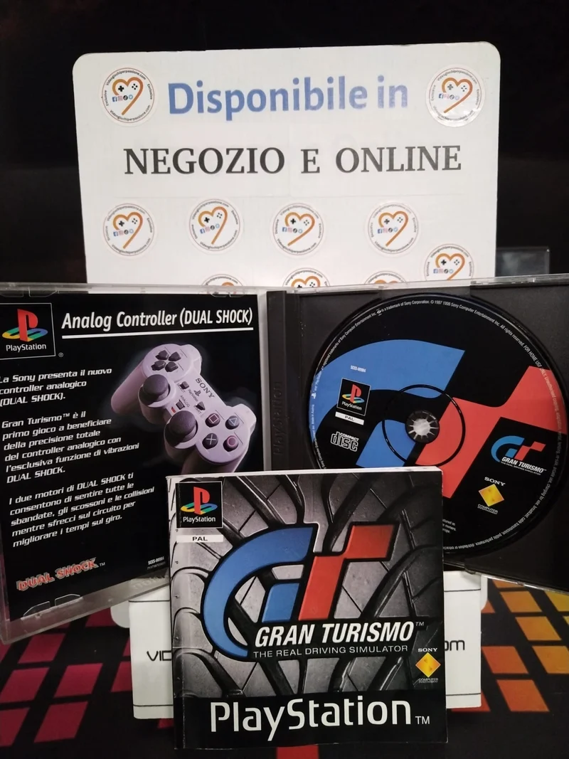 Gran Turismo Playstation 1 -PS1-(usato garantito)(versione italiana)