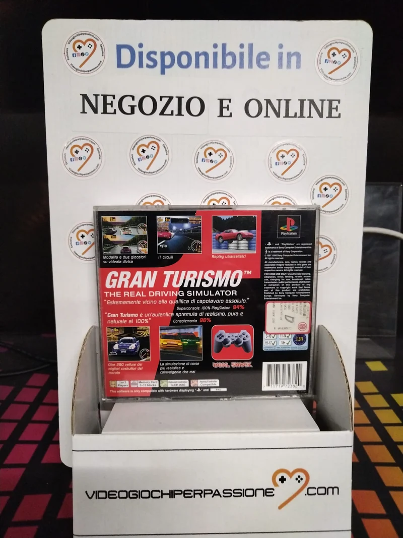 Gran Turismo Playstation 1 -PS1-(usato garantito)(versione italiana)