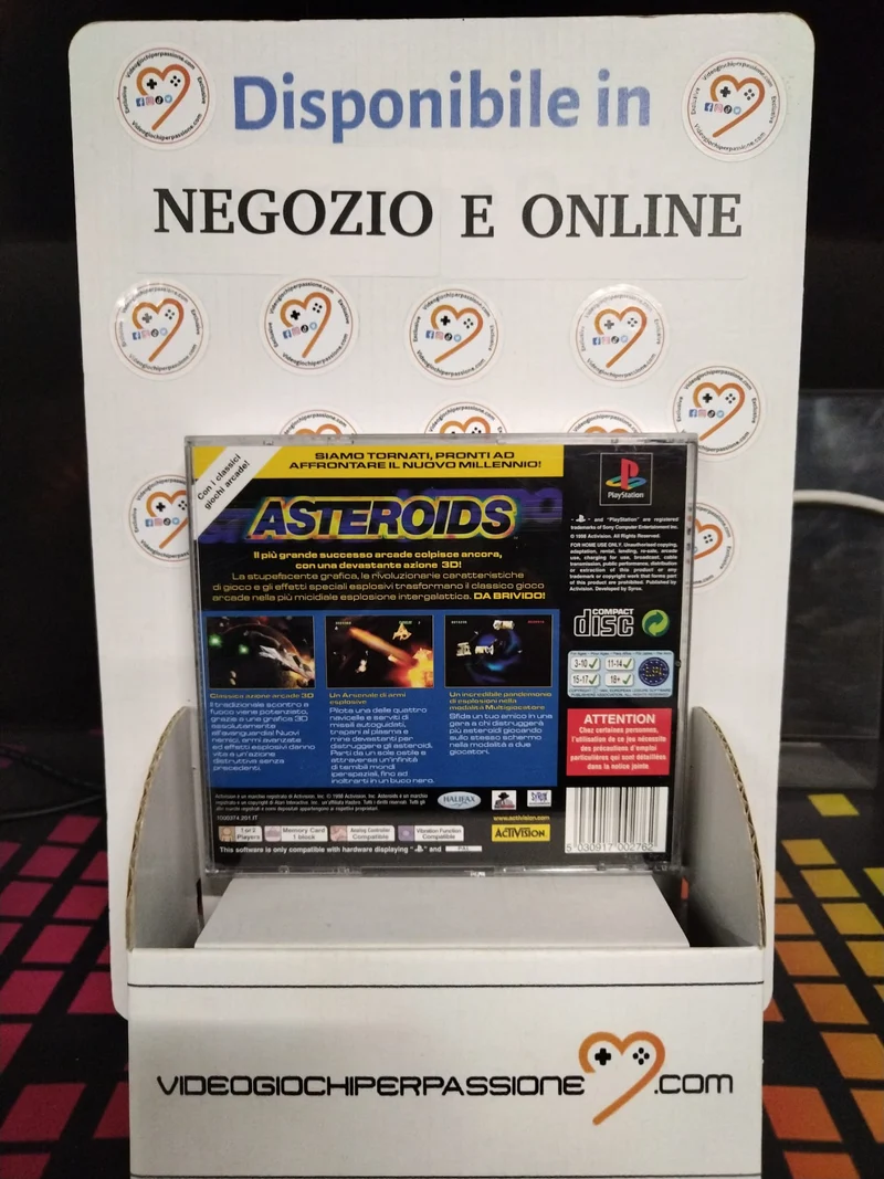 Asteroids PlayStation 1 -PS1-(usato garantito)(versione italiana)