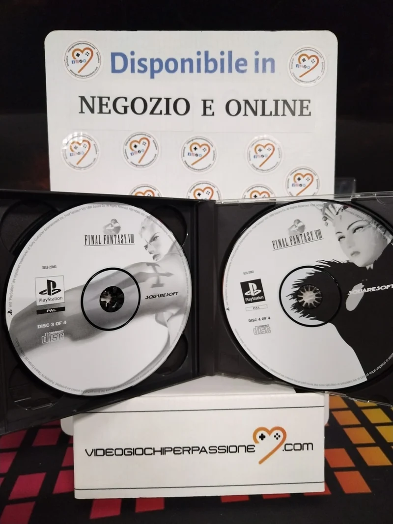 Final Fantasy VIII Playstation 1 - PS1 -(usato garantito)(versione italiana)