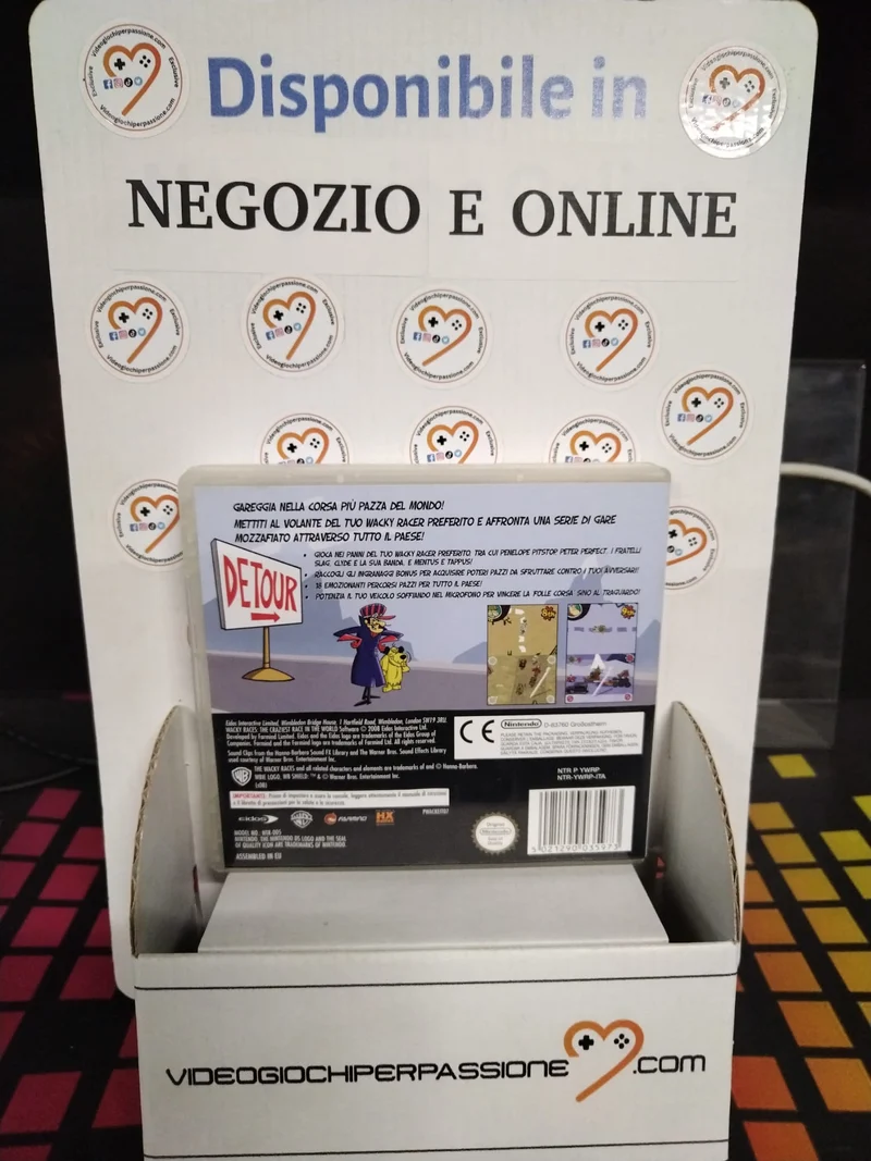 Wacky Races La Corsa Più Pazza Del Mondo Nintendo DS (usato)(versione italiana)
