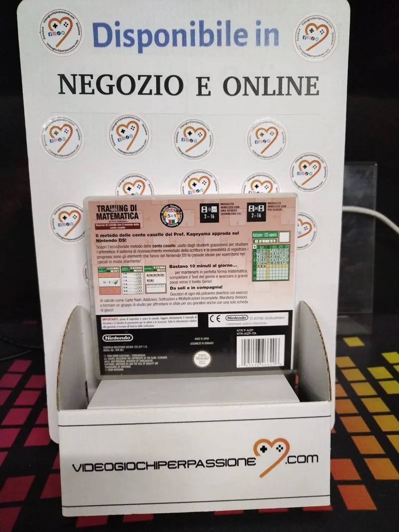 Training Di Matematica Del Dr. Kageyama Nintendo DS (usato garantito)(versione italiana)
