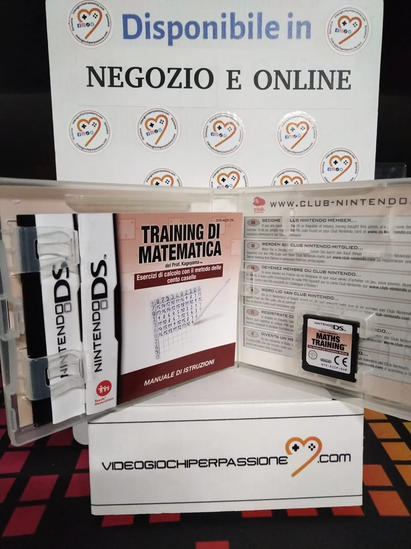 Training Di Matematica Del Dr. Kageyama Nintendo DS (usato garantito)(versione italiana)