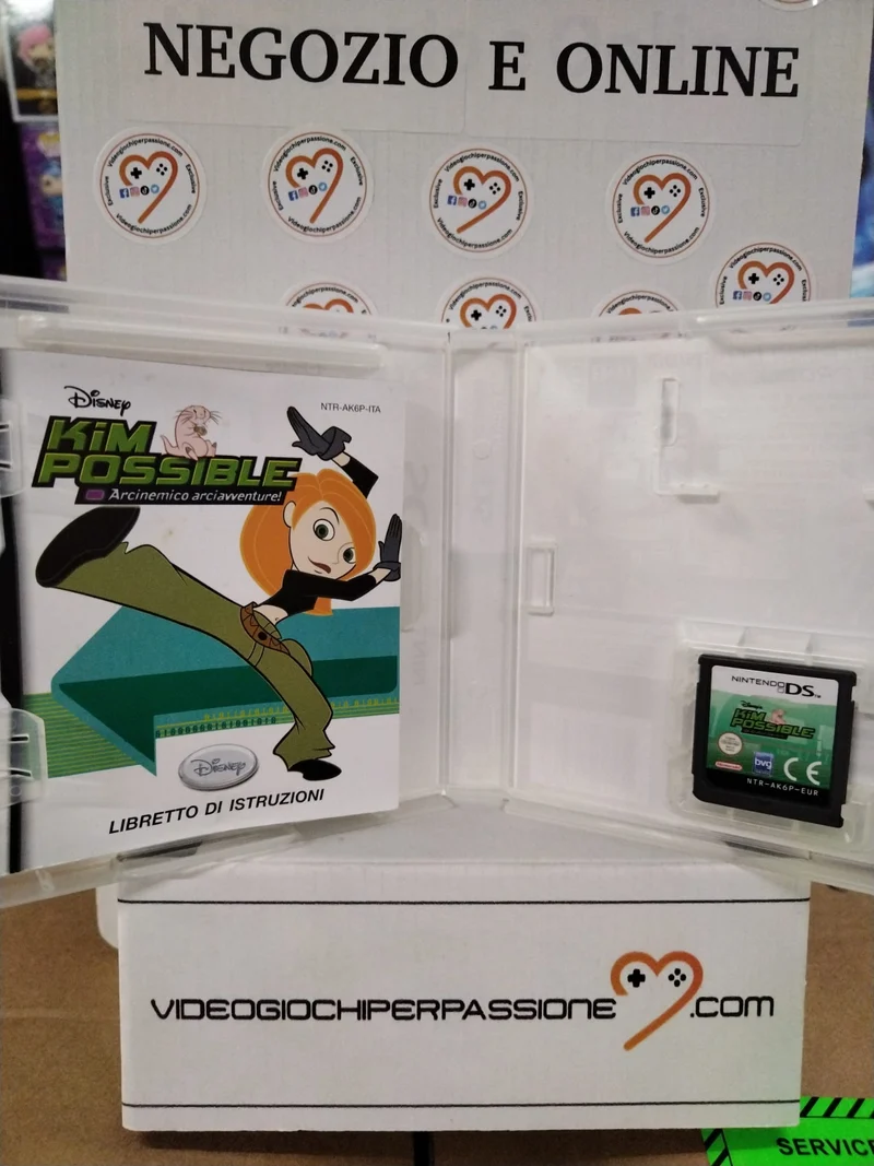 Kim Possible Arcinemico Arciavventure! Nintendo DS (usato garantito)(versione italiana)