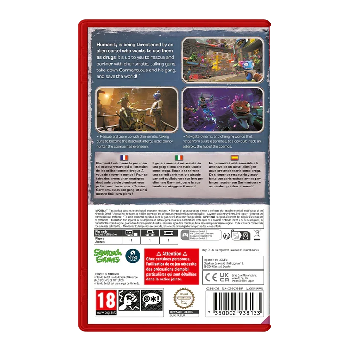 High On Life Nintendo Switch 2/Nintendo Switch