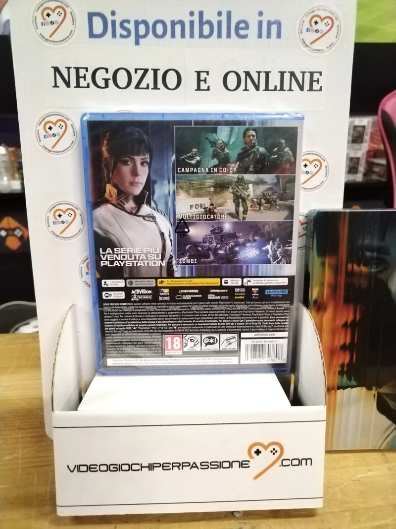 Call Of Duty Black Ops 7 PS5 Versione Italiana con Steelbook