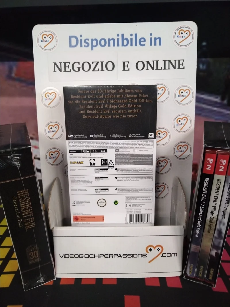 Resident Evil Generation Pack Nintendo Switch 2 Edizione Europea