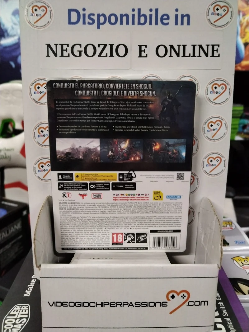 Nioh 3 Steelbook Edition Playstation 5 Versione ita.-spa.