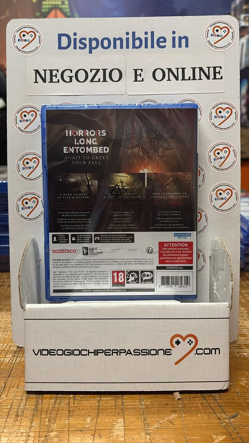 The 9th Charnel Playstation 5 Edizione Europea