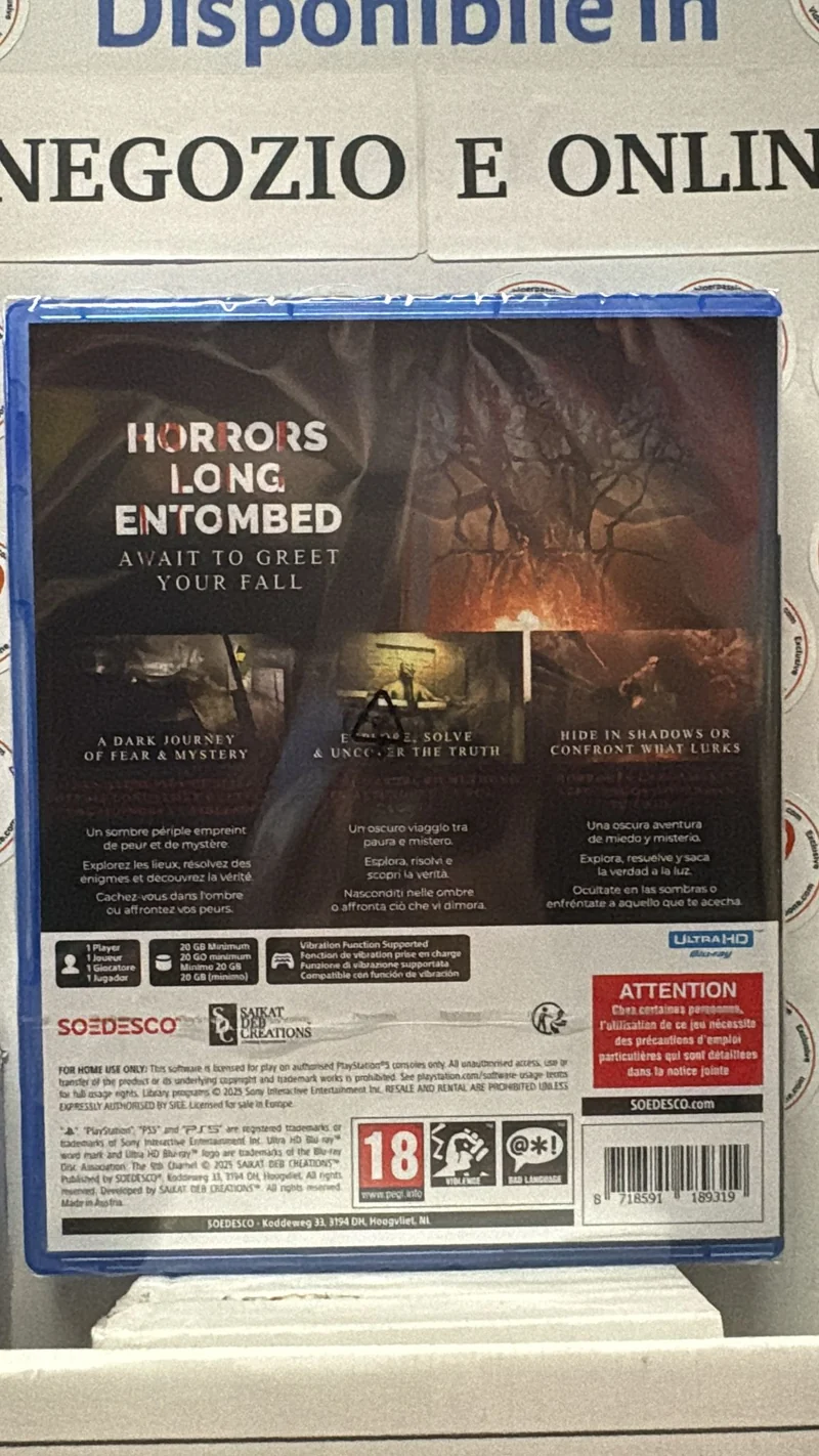 The 9th Charnel Playstation 5 Edizione Europea
