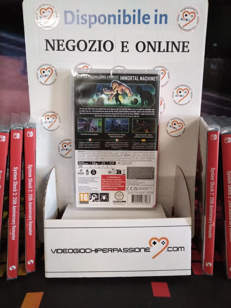 System Shock 2: 25th Anniversary Remaster Nintendo Switch Edizione Europea