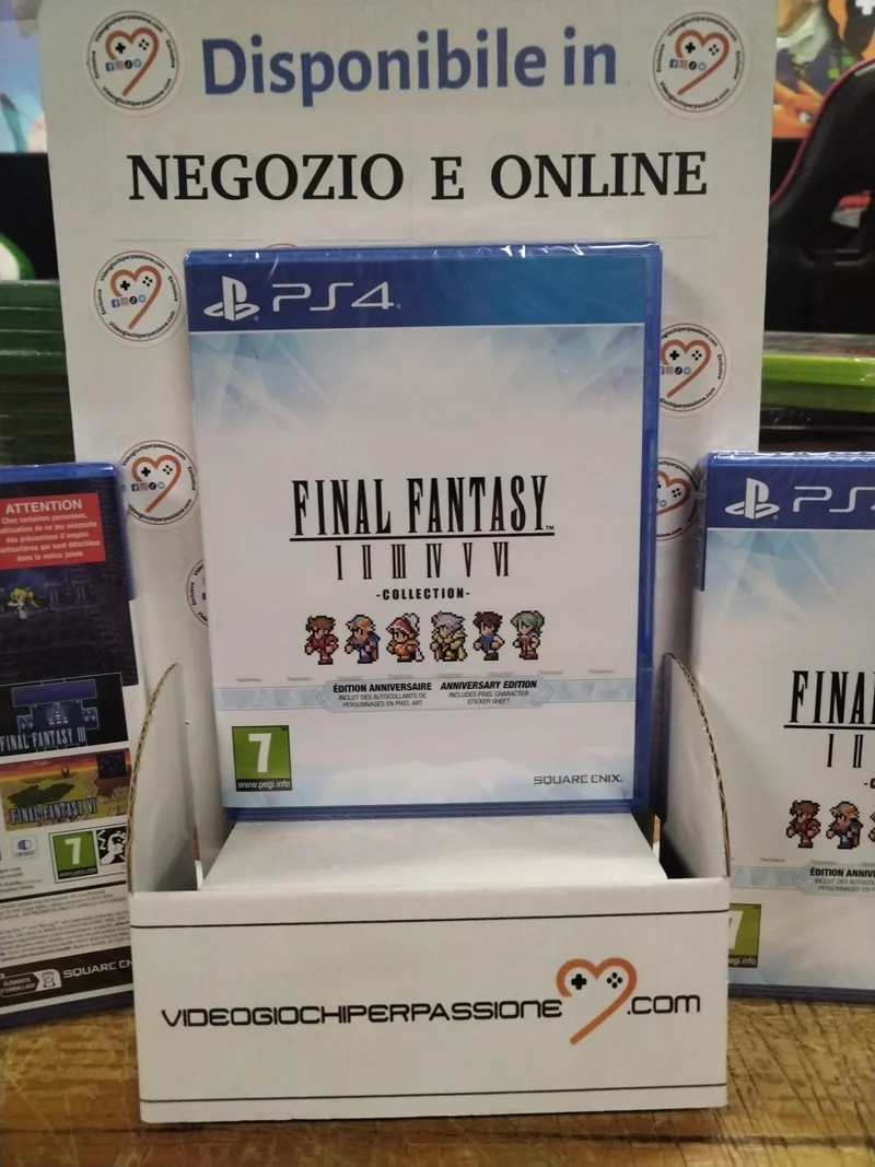 Final Fantasy I-VI Collection Anniversary Edition Playstation 4 Edizione EUROPEA