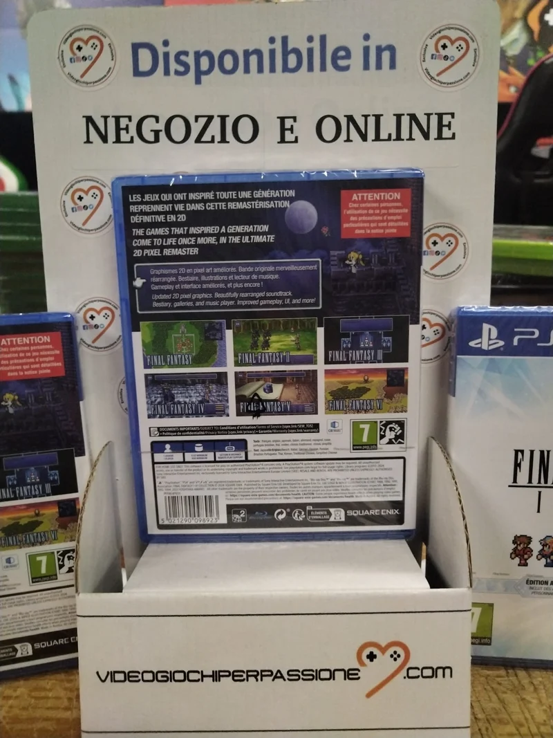 Final Fantasy I-VI Collection Anniversary Edition Playstation 4 Edizione EUROPEA