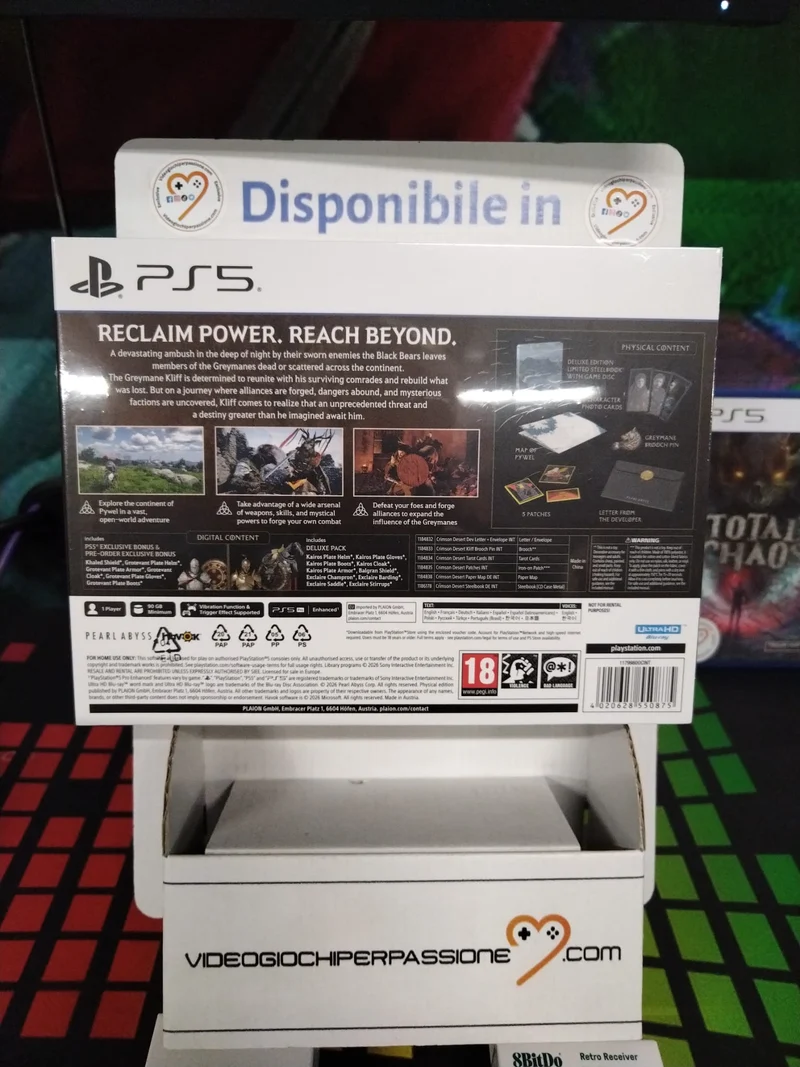 Crimson Desert Deluxe Edition Playstation 5 Edizione Europea