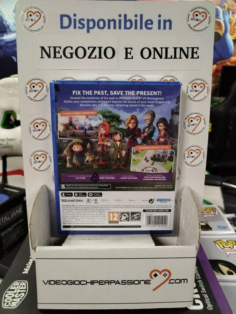 Dragon Quest 7 Reimagined Playstation 5 Edizione Europea