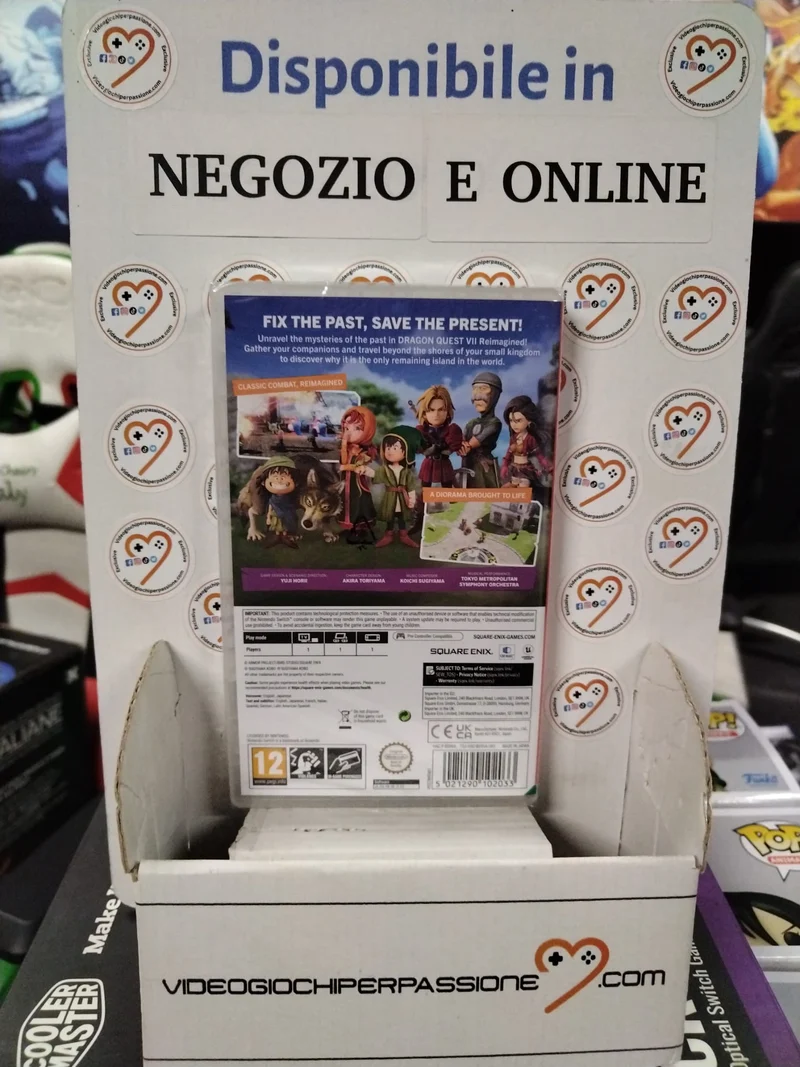 Dragon Quest 7 Reimagined Nintendo Switch Edizione Europea