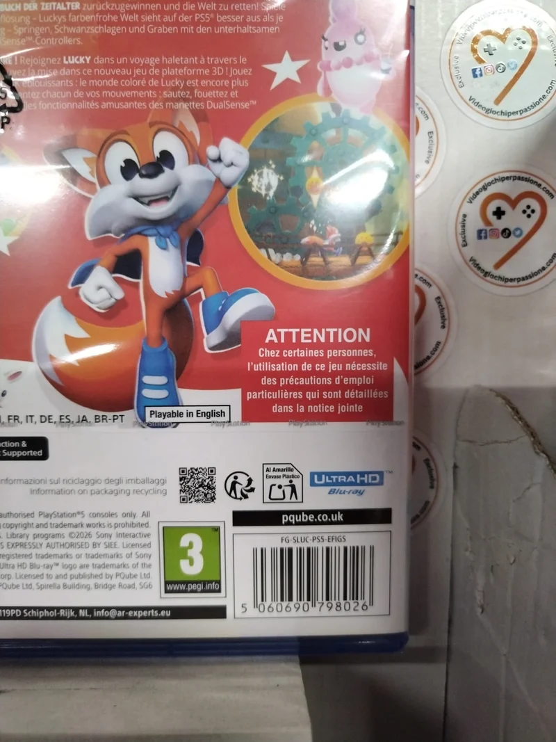 New Super Lucky's Tale Playstation 5 Edizione Europea
