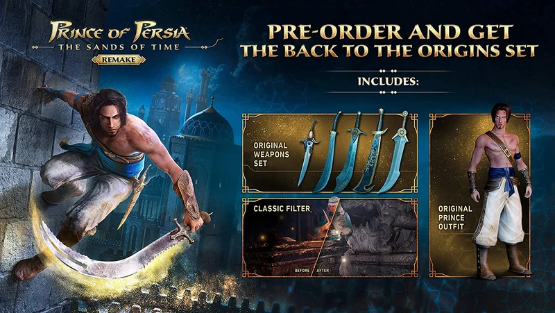 Prince Of Persia - Sands Of Time Remake (PS4)