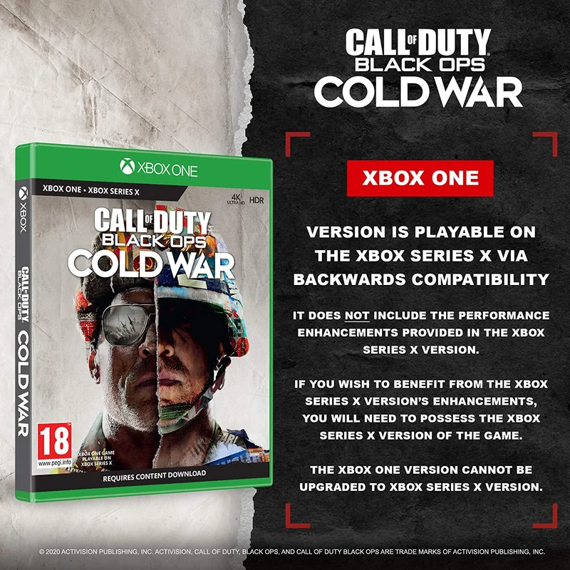 Call Of Duty Black Ops Cold War (Xbox One)