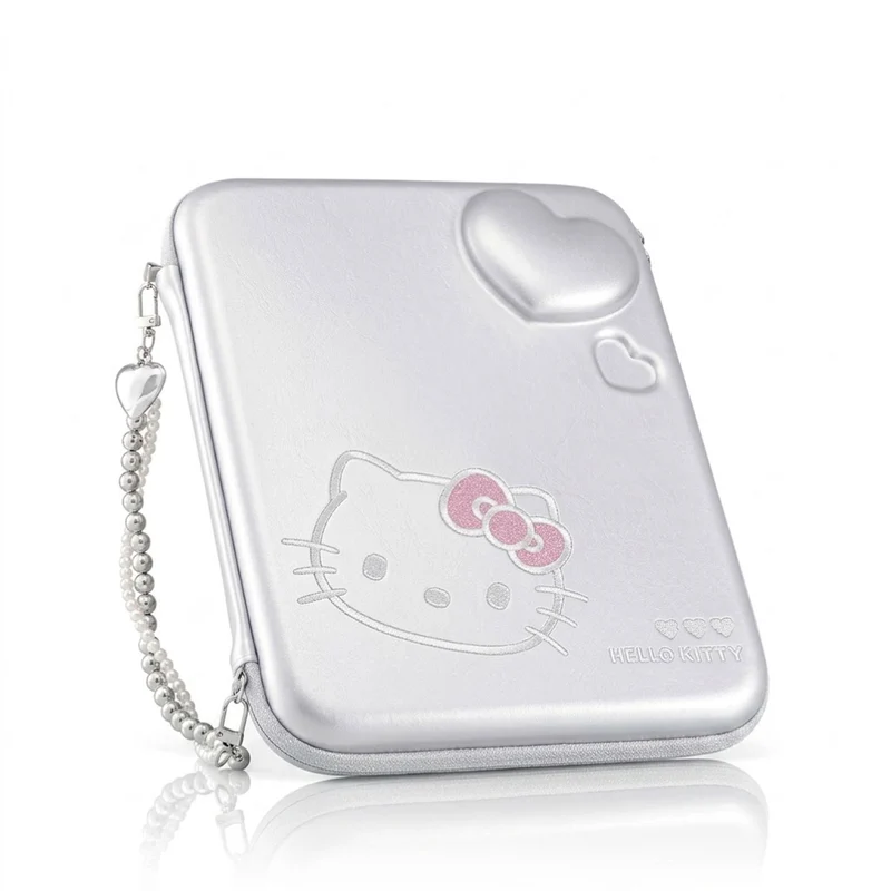 GeekShare Hello Kitty Shining Silver Heart iPad Sleeve