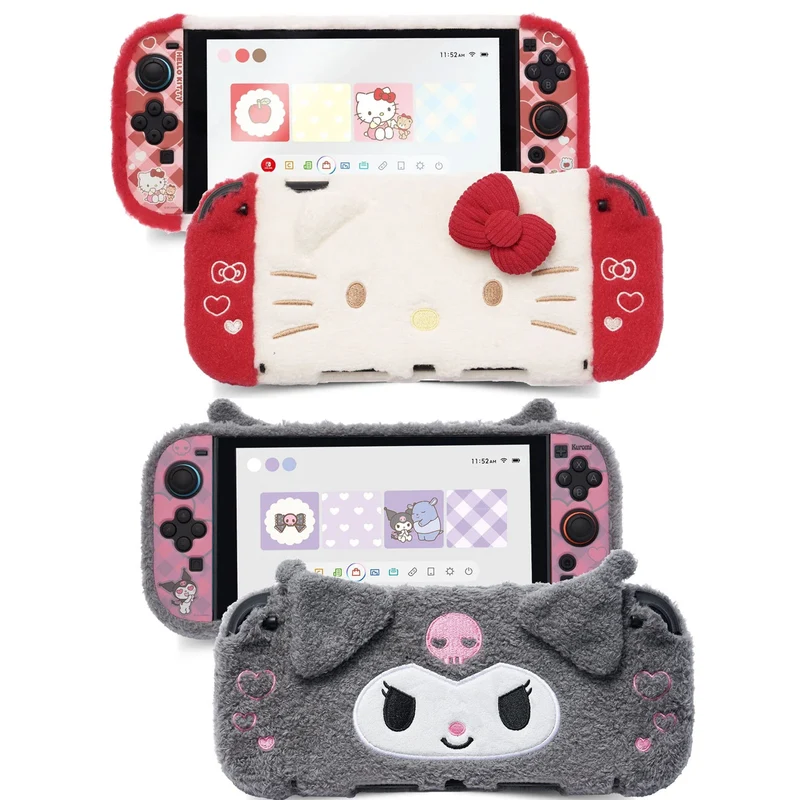 Geekshare x Sanrio Series Plush Protective Case for Nintendo Switch 2