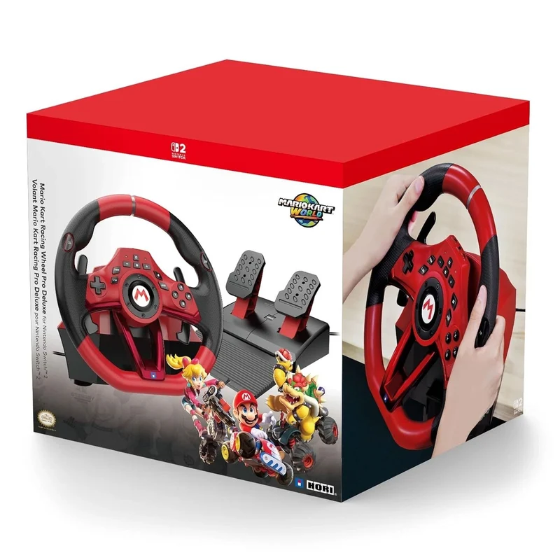 HORI Mario Kart Racing Wheel DX for Nintendo Switch 2