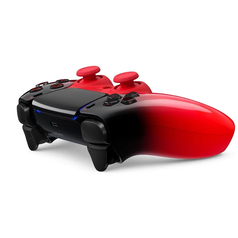 PS5 Official Sony DualSense Wireless Controller (Techno Red) + 1 Year Warranty by Sony Singapore