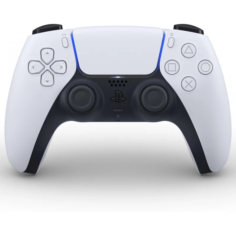PS5 Official Sony DualSense Wireless Controller (White) + 1 Year Warranty by Sony Singapore