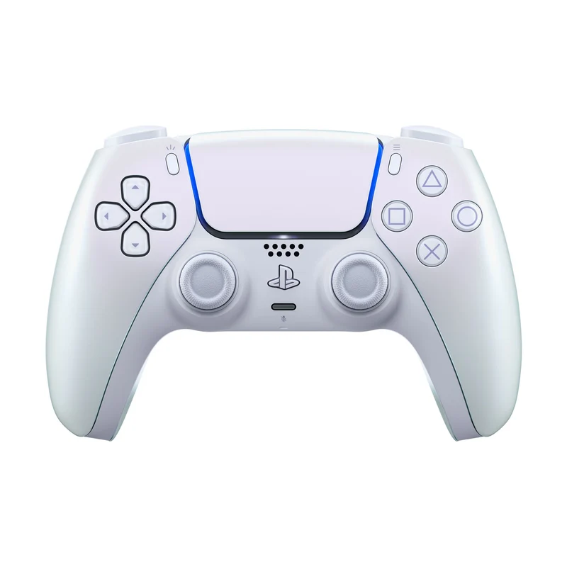 PS5 Official Sony DualSense Wireless Controller (Chroma Pearl) + 1 Year Warranty by Sony Singapore