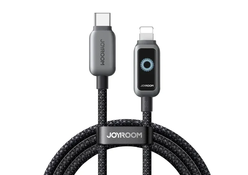 JOYROOM S-A55 StarFlight 30W USB-C - Lightning cable 1.2m - Black