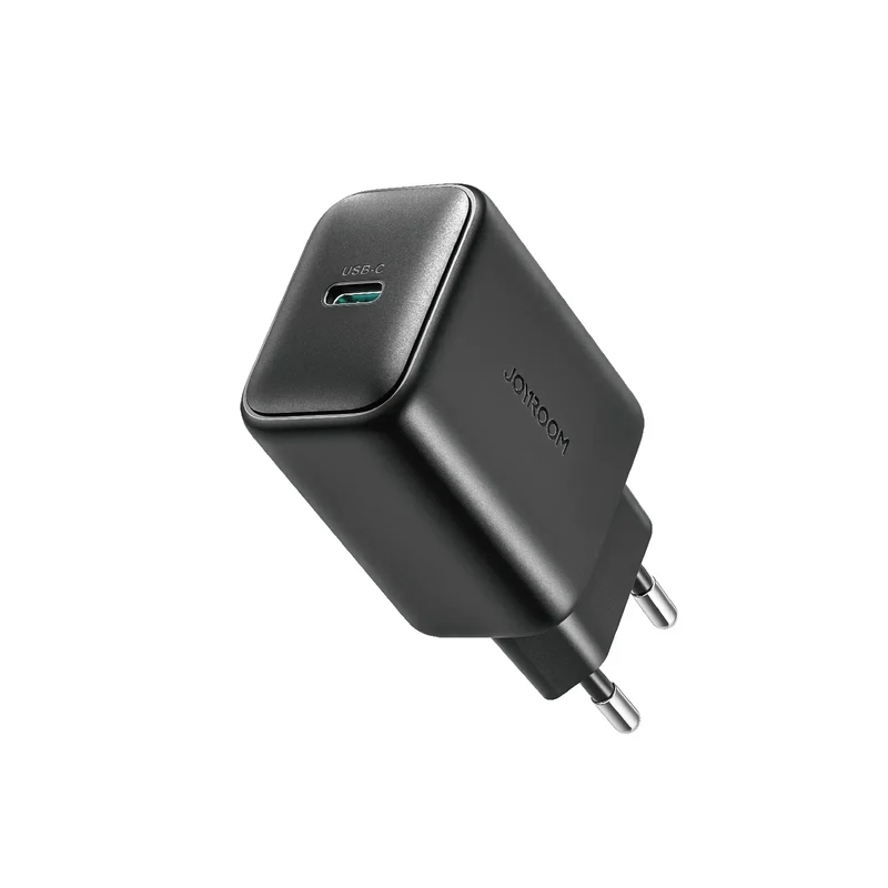 JOYROOM JR-TCF23 network charger USB-C 25W SFC / PPS / PD with Cable C to C - Black