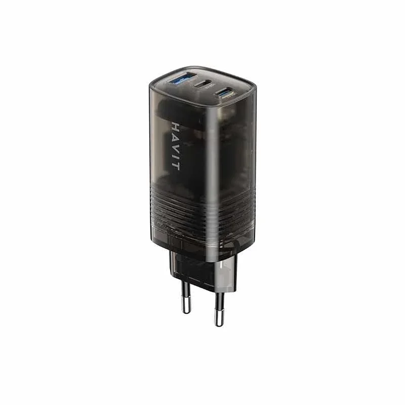 HAVIT Travel Charger UC202 65W Transparent