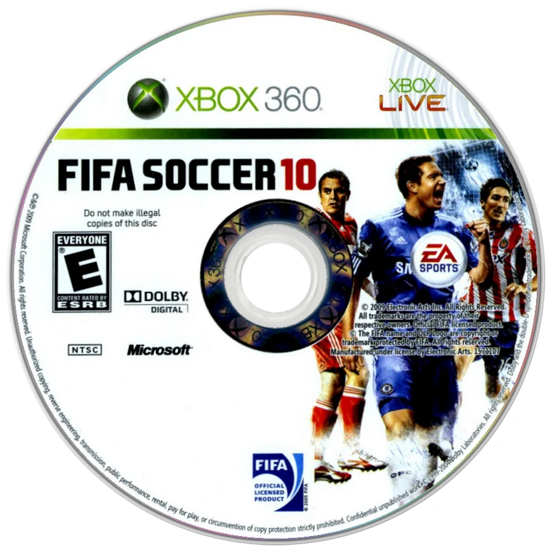 FIFA Soccer 10 - (Game Only) (Xbox 360)