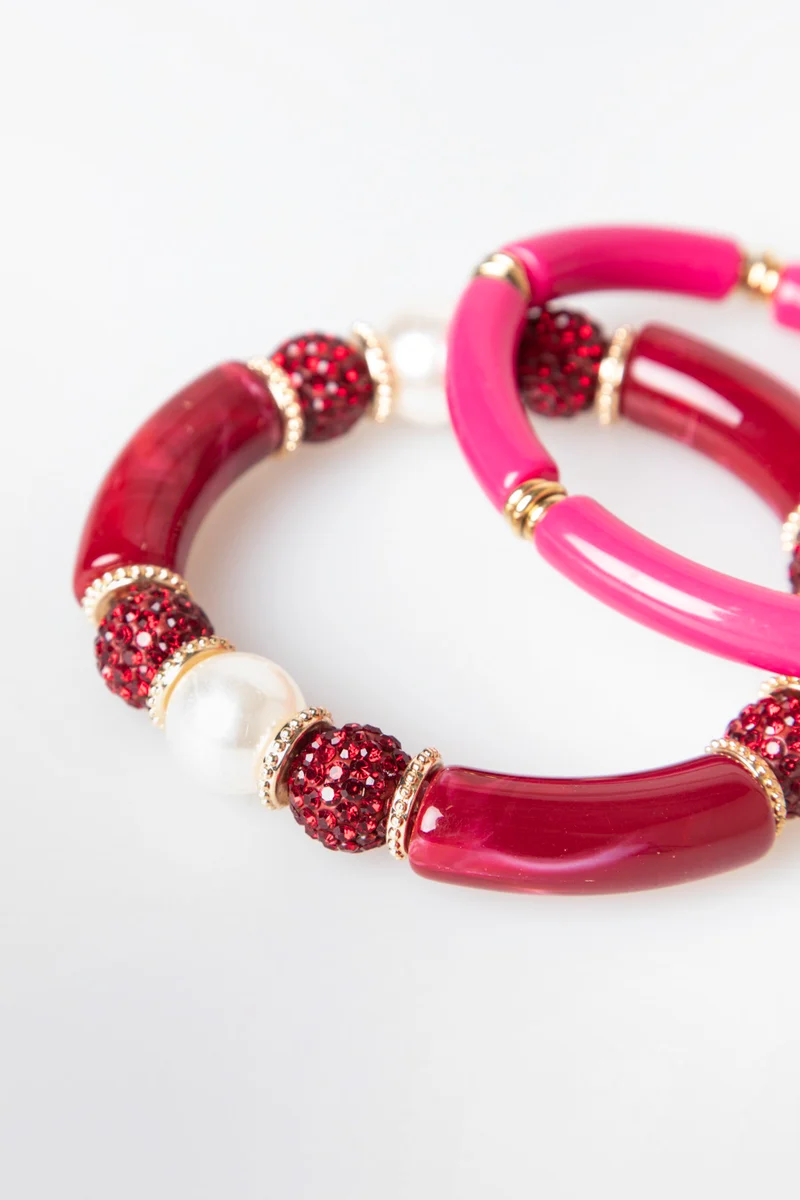 Set di due bracciali rigidi