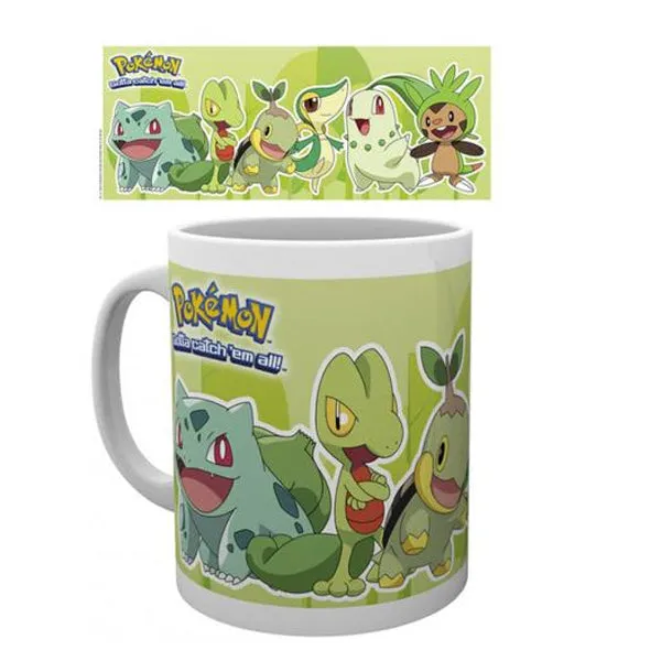 Tazza Pokemon Starter Erba