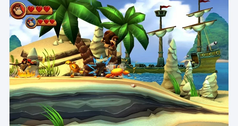 Donkey Kong Country Returns HD - (New) (Nintendo Switch)