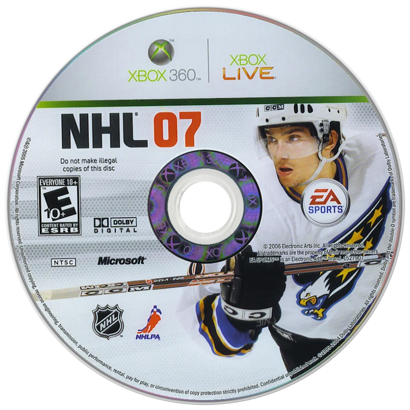 NHL 07 - (Game Only) (Xbox 360)