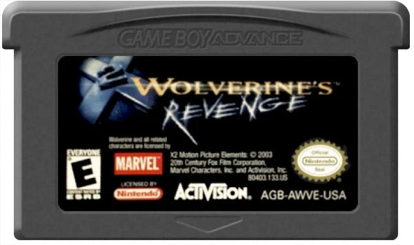 X2 Wolverines Revenge - Nintendo Game Boy Advance