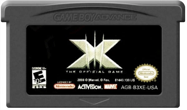 X-Men The Official Game - Nintendo Game Boy Advance